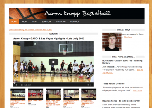 Aaron Knopp Basketball